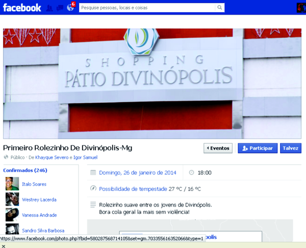 TUDO TEM O TEMPO CERTO É ESPERAR CHEGAR: marcado o primeiro “Rolezinho Divinopolitano” no Shopping Pátio rolezinho divinopolitano